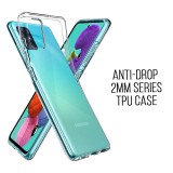 Защитный чехол Anti-Drop 2mm Series, TPU для Samsung Galaxy Note 10 Lite (Clear)